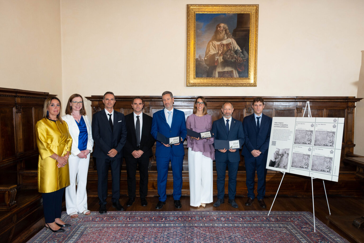 San Marino. Udienza: presentazione francobolli Filatelico. Photogallery