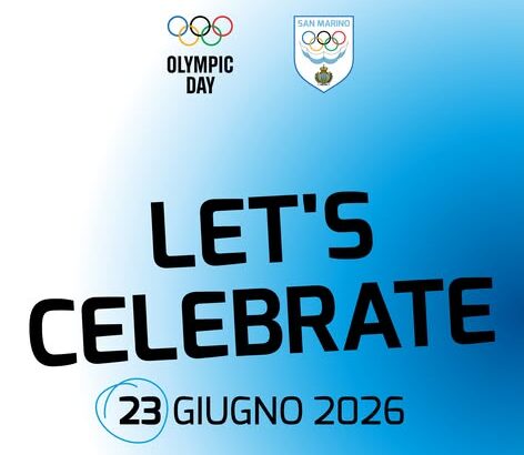 San Marino. Comitato Olimpico Nazionale Sammarinese: Let’s Celebrate, it’s Olympic Day! Il 23 giugno alle 18:00 inaugurazione della ConSums Arena