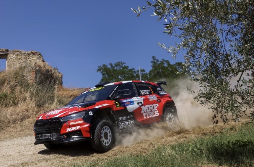 AL SAN MARINO RALLY APRONO ANDREUCCI-BRIANI (SKODA FABIA RS RALLY2)