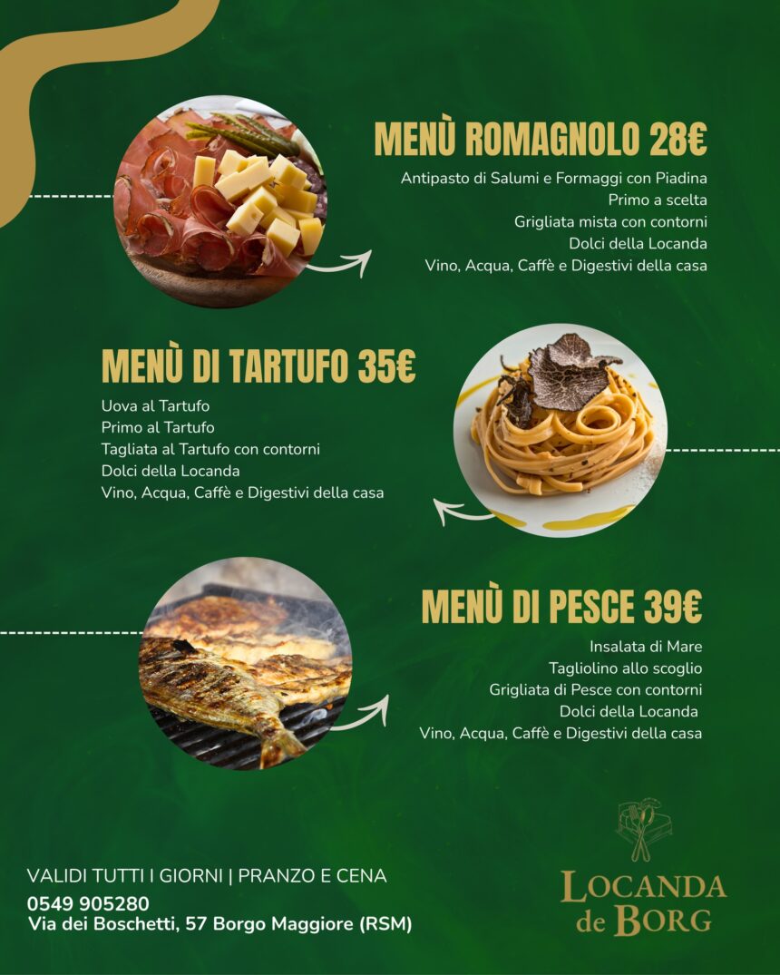Matrimoni, compleanni e ricorrenze: alla Locanda de Borg ogni festa ha il suo menù
