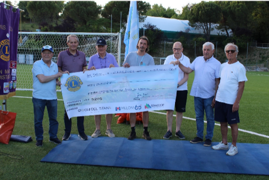 San Marino, Il 3° Trofeo Lions Club va a Gli Ingiocabili: fondi a InVolo e al progetto InPerfetto