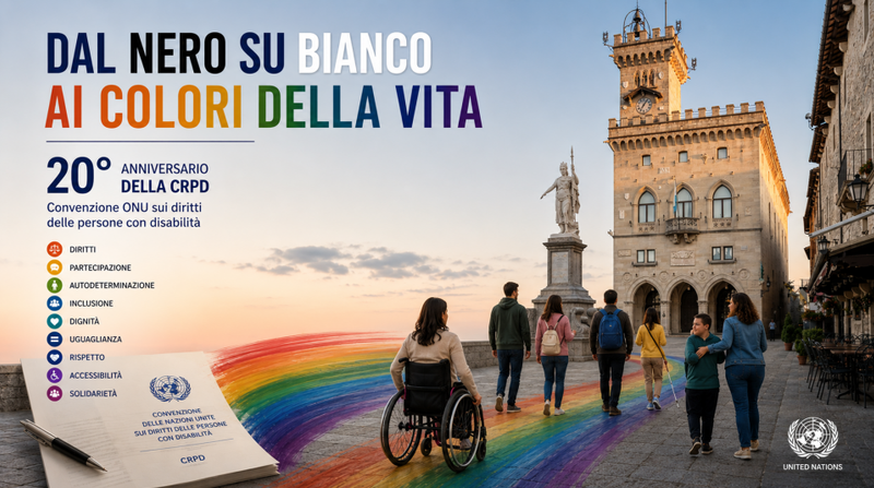 San Marino, Vent anni dopo la Convenzione ONU: con Attiva-Mente una serata per trasformare i diritti in realtà