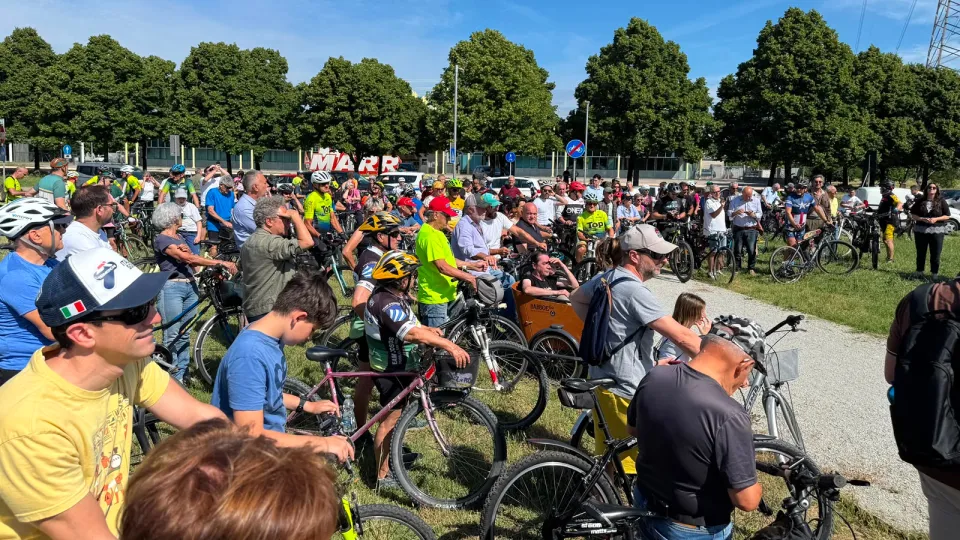 Inaugurata la la nuova ciclabile lungo la ex ferrovia Santarcangelo-Urbino