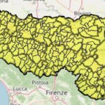 Maltempo in Romagna, scatta l’allerta gialla per martedì