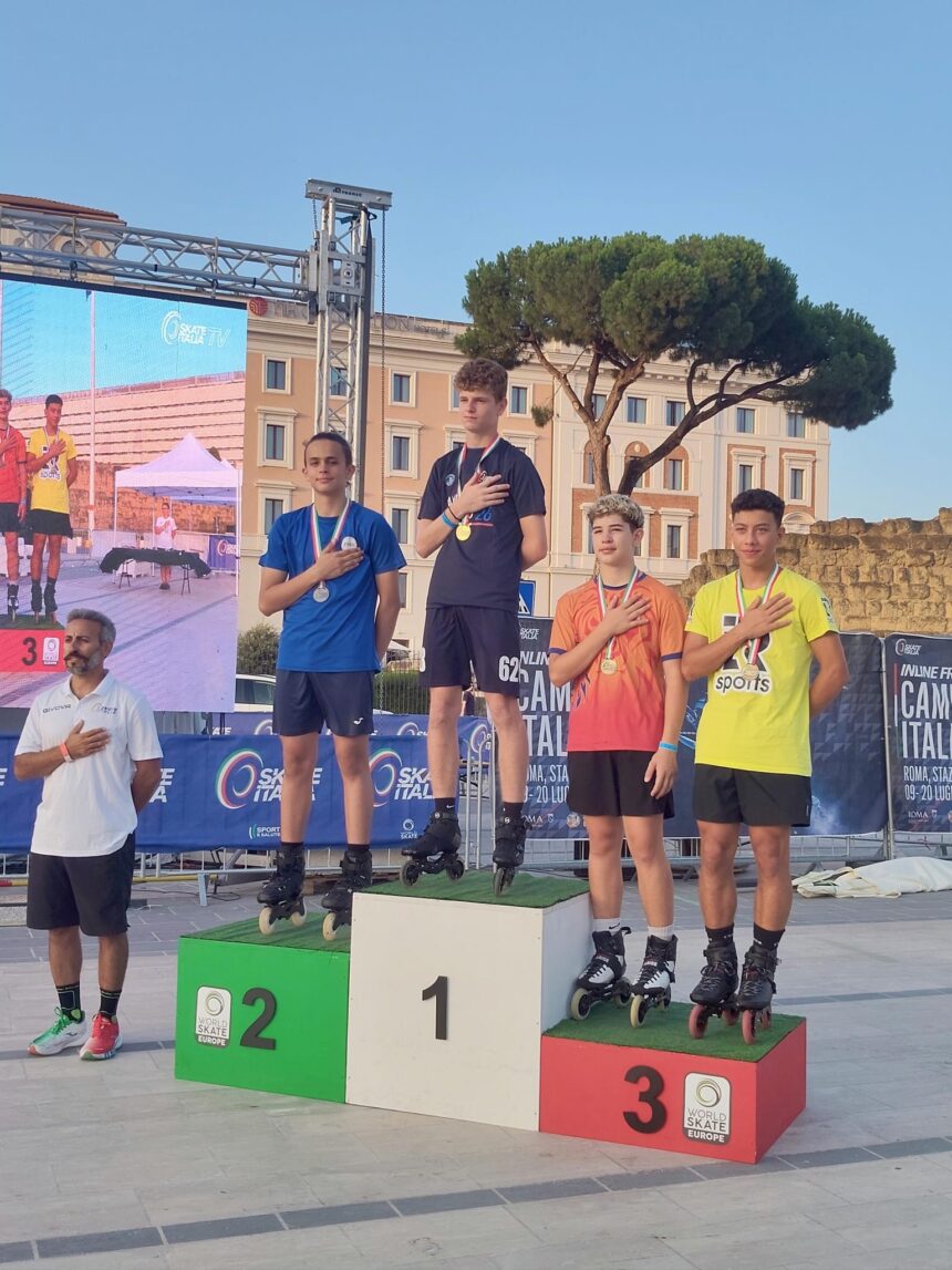 Pioggia di medaglie per la Federazione Sammarinese ai Campionati Italiani di Inline Freestyle